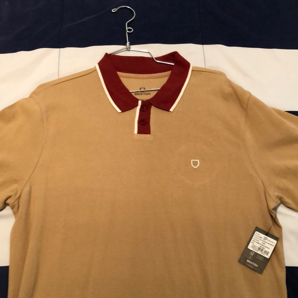 Brixton proper ss polo knit